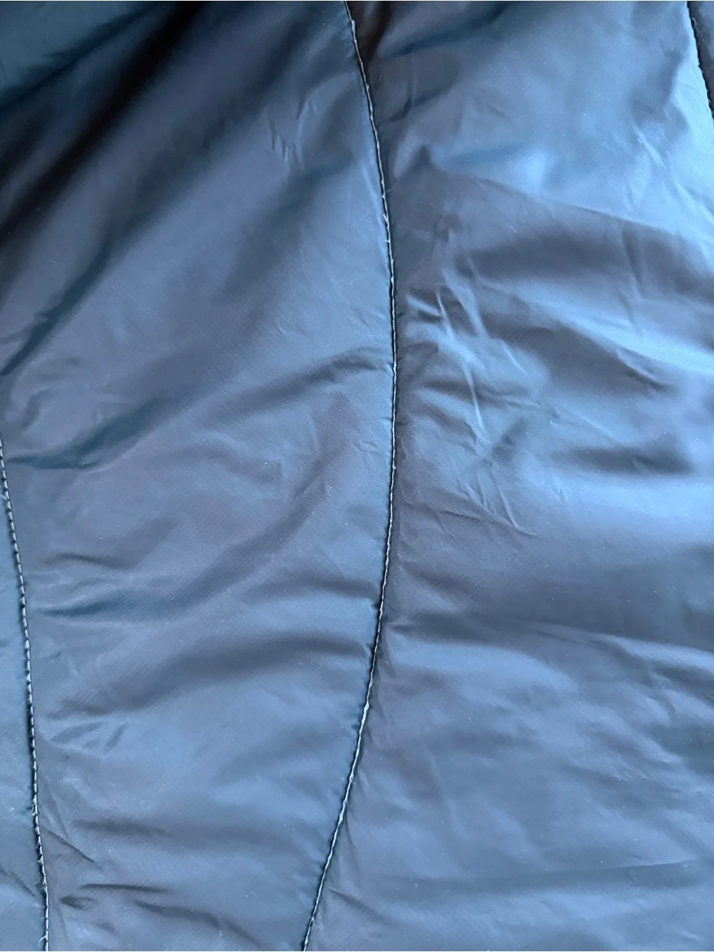 Rumpl Original Puffy 2 Person Blanket, Cascade Fade, 84“ x 80“, Camping, Vanlife